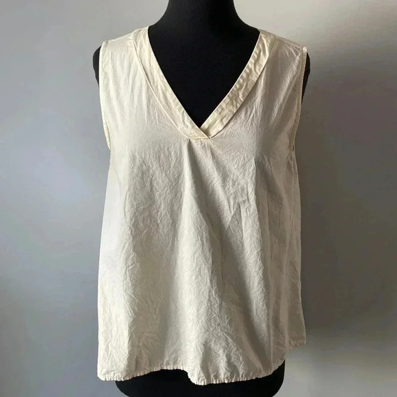 Cut•Loose | V-Neck Organic Cotton Tank Top - Picture 1 of 6